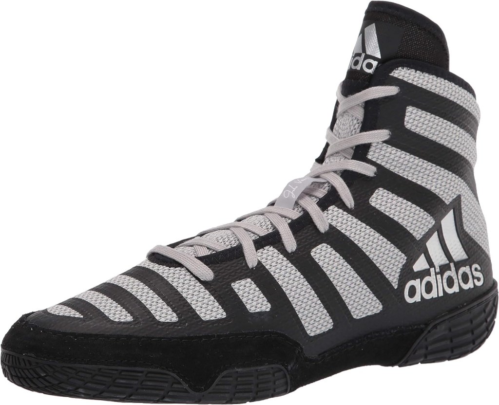 Picture of: adidas Varner Wrestling Shoe, Black/Grey/Grey,  : Amazon