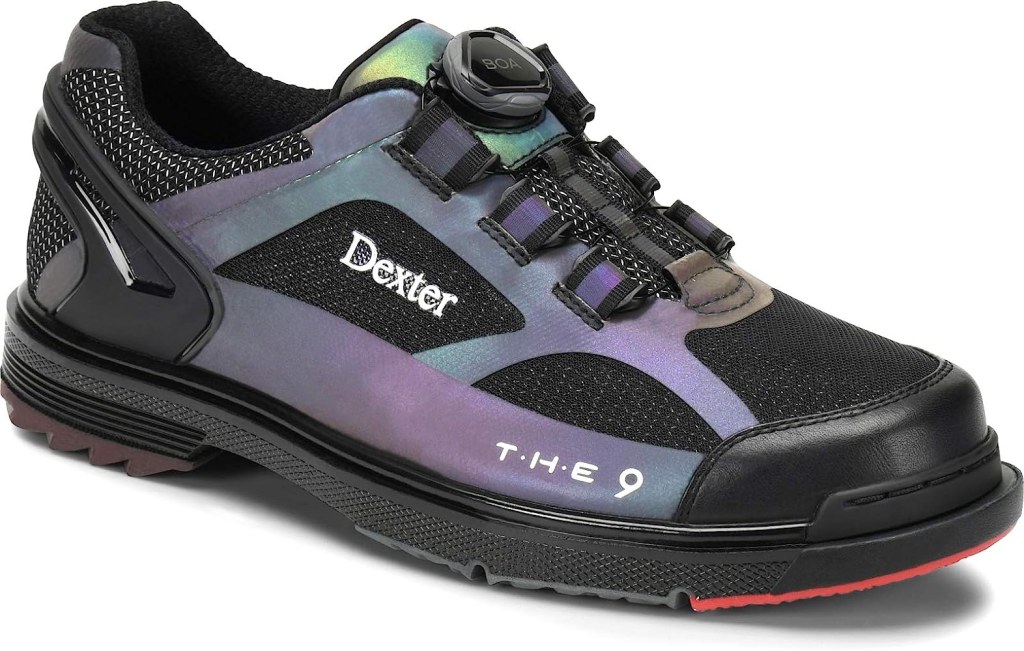 Picture of: Dexter The  HT BOA – Schwarz/Wechselfarben – Bowling-Schuhe Damen und  Herren, mit Wechselsohle, BOA Verschlußsystem in den Schuhgrößen – und