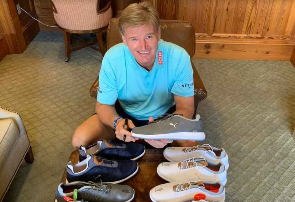 Picture of: Ernie Els signs new footwear deal with PUMA Golf  GolfMagic