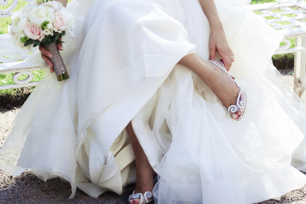 Picture of: Finding the perfect shoes to match your wedding dress  Easy Weddings