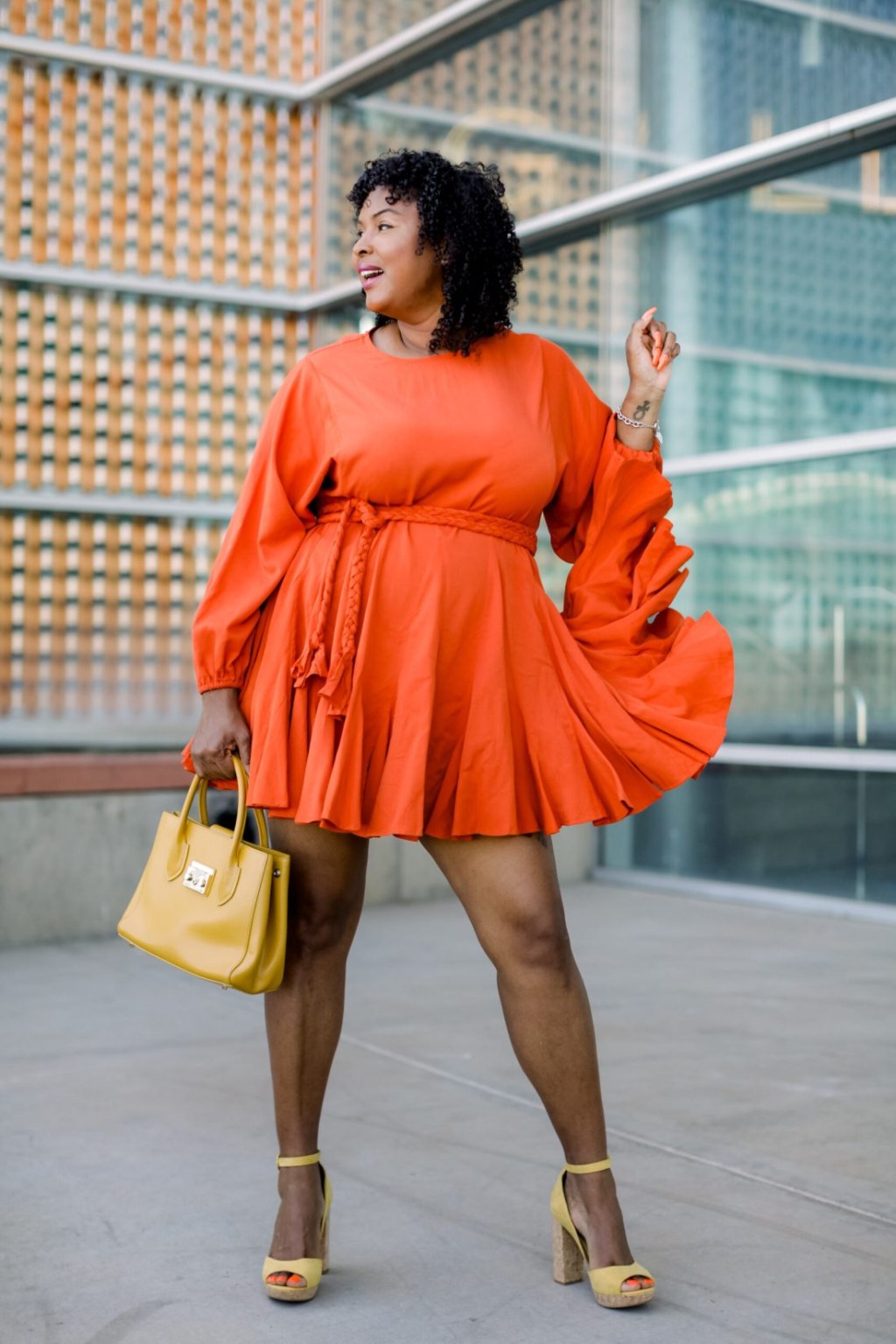 Picture of: Orange is the new Black’: What to Wear with Orange Dress – The