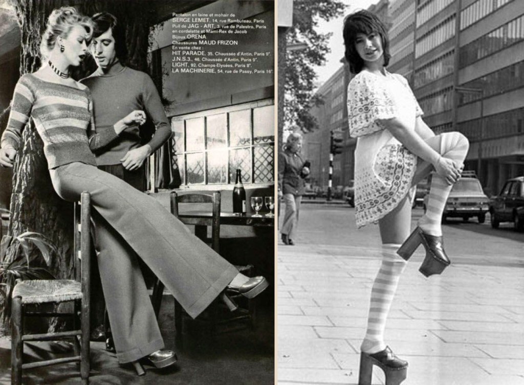 Picture of: Platforms: The Official Footwear of the ‘s – Flashbak  Women