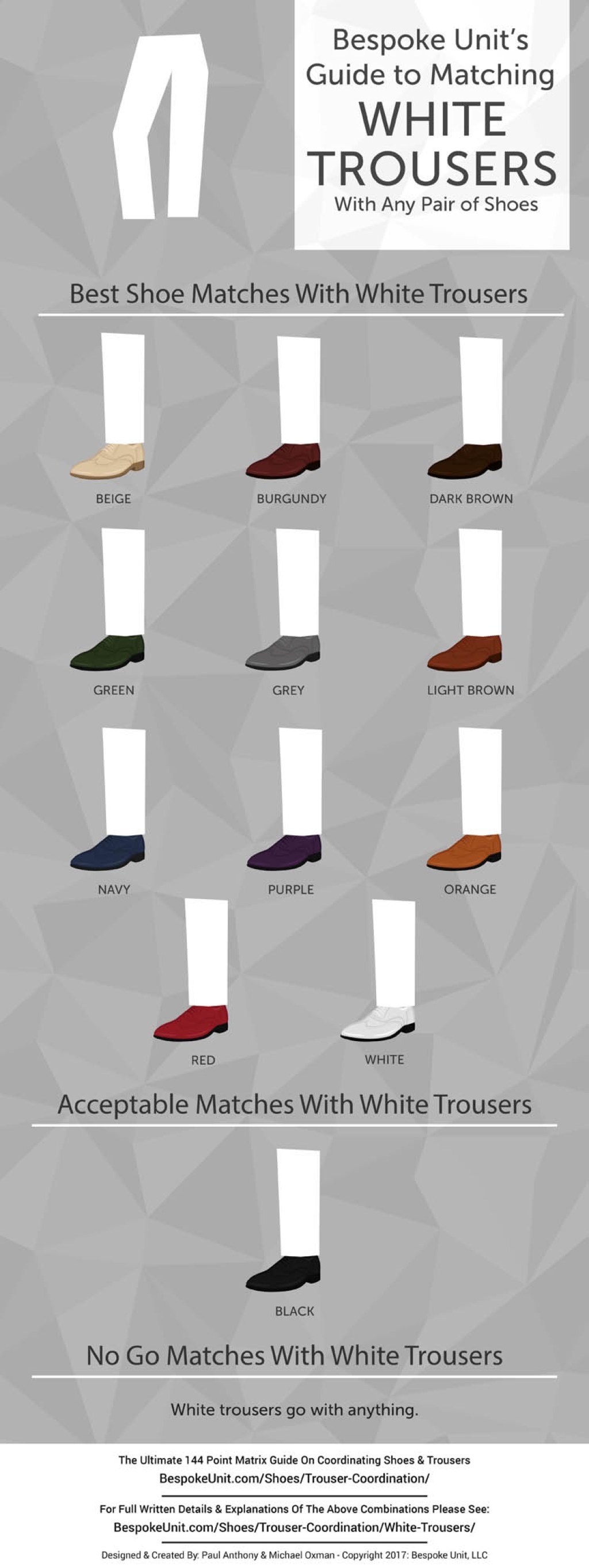 Picture of: The Ultimate Visual Guide To What Shoes Coordinate With White
