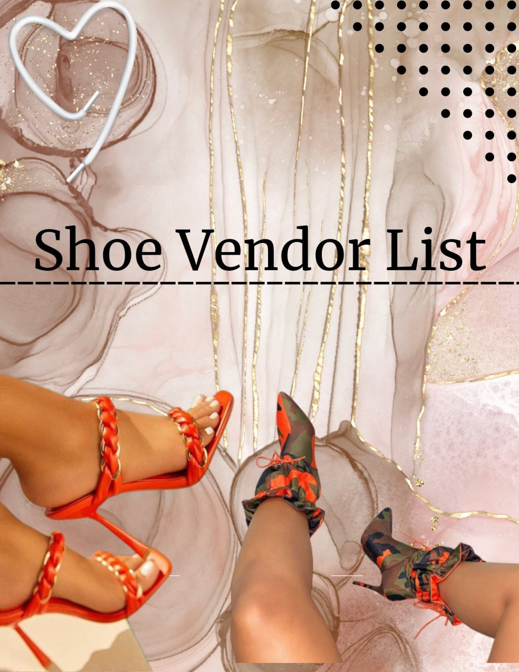 Picture of: Vendor list shoes – Etsy