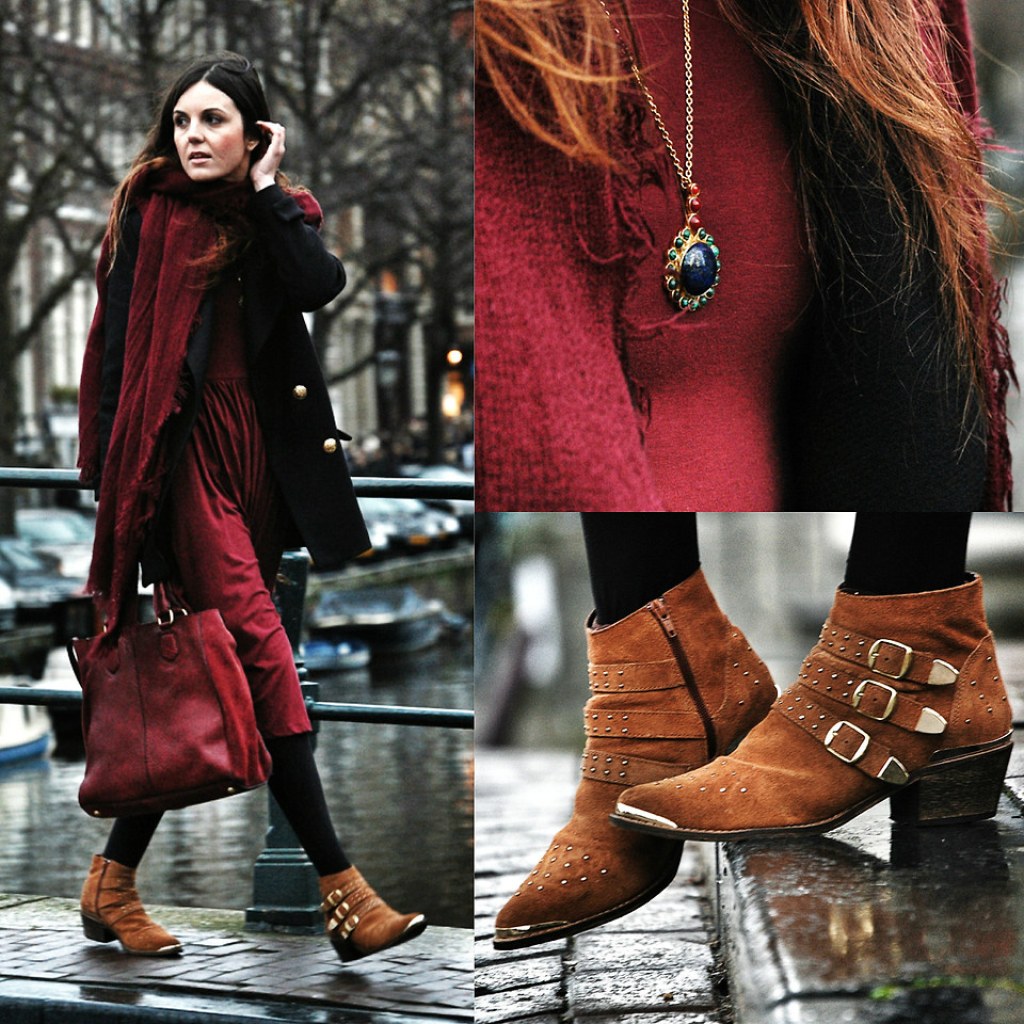 Picture of: What color shoes to wear with a burgundy dress? – AvenueSixty