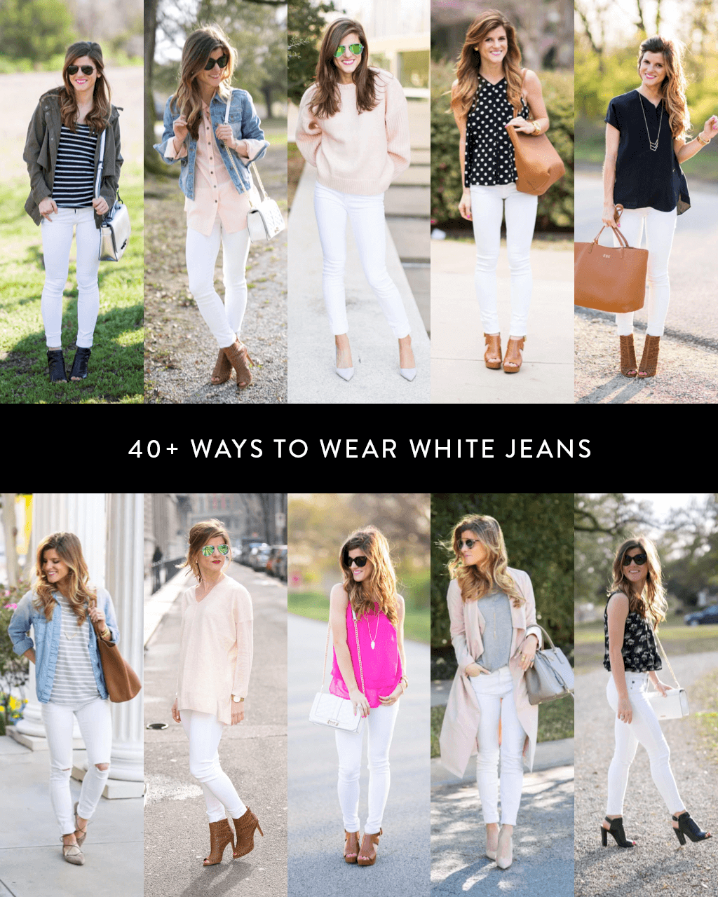 Picture of: What to Wear With White Jeans – Everything You Need To Know
